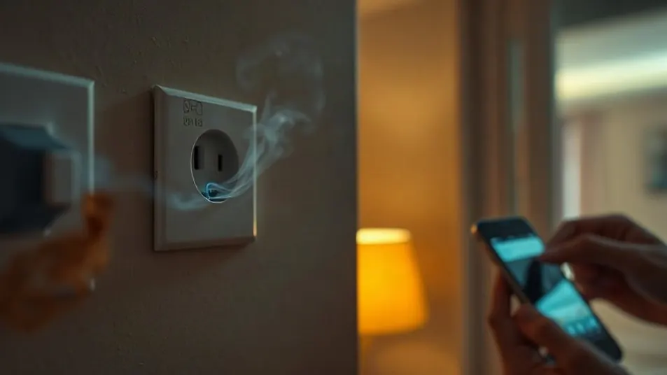 Burning Smell, Sparking or Buzzing From a Socket or Fuse Box