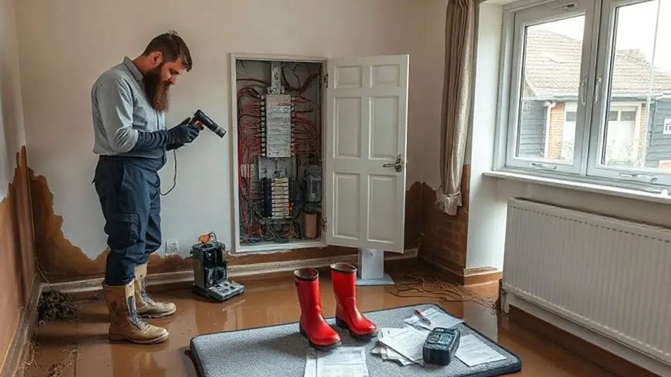 Flood-Damaged Electrics in Gillingham