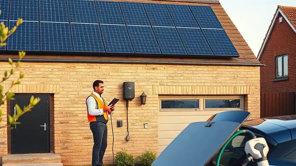 Solar Panels and Battery Storage in Gillingham